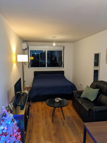 OPORTUNIDAD - Monoambiente semi amueblado en Avenida Brasil $17500 